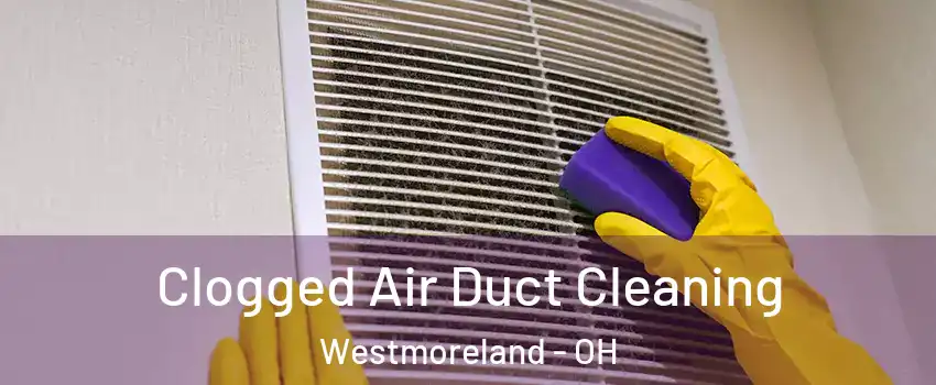 Clogged Air Duct Cleaning Westmoreland - OH