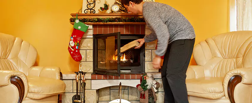 Gas to Wood-Burning Fireplace Conversion Services in Franklin Park, Ohio