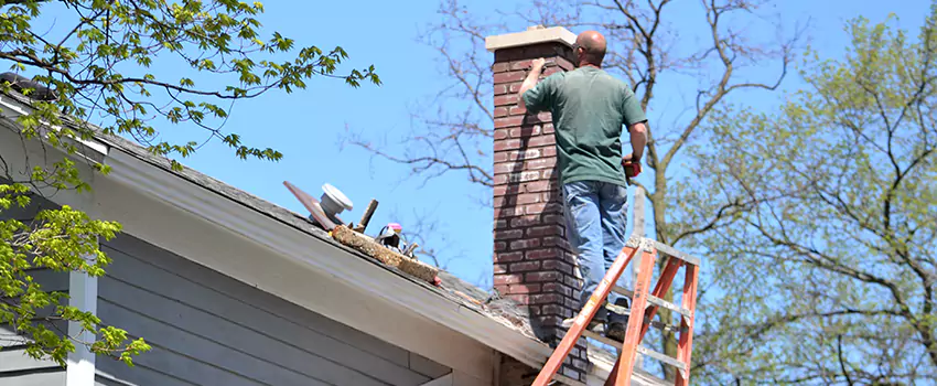 Vinyl and PVC Chimney Flashing Installation in Crossgates, OH