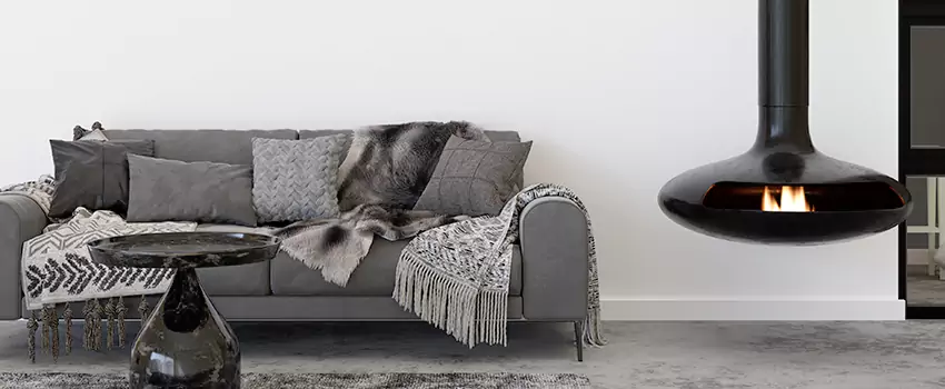 Circular Hanging Fireplace Installation Services in Bancroft-Upton-Monroe, OH